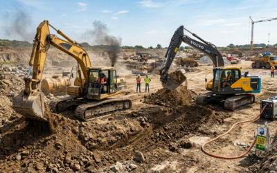 Excavadoras eléctricas: ¿el futuro de la construcción o una tecnología que aún necesita tiempo?