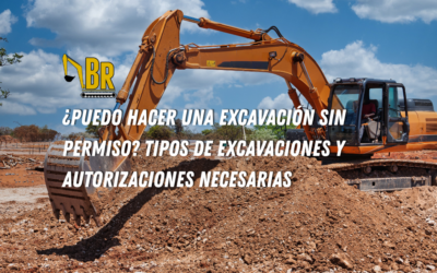 ¿Puedo hacer una excavación sin permiso? Tipos de excavaciones y autorizaciones necesarias