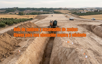 Guía de zanjeos y excavación de zanjas: Claves para una ejecución segura y eficiente